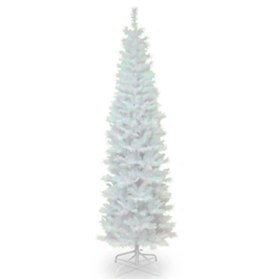 National Tree Company National Tree 6 Ft. White Iridescent Tinsel Tree In White