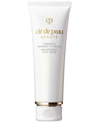 Shop Clé De Peau Beauté Skin-refining Clay Scrub, 3.6-oz. In No Color