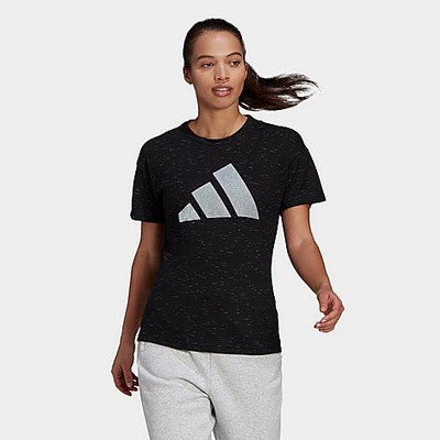 Shop Adidas Originals Adidas Women's Athletics Sportswear Winners 2.0 T-shirt In Black Melange