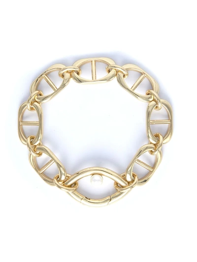 Shop Capsule Eleven Eye Opener Capsule Link Bracelet In Gold