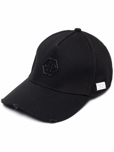 Philipp Plein Philippe Plein Baseball Hat With Hexagon Logo In Black |  ModeSens