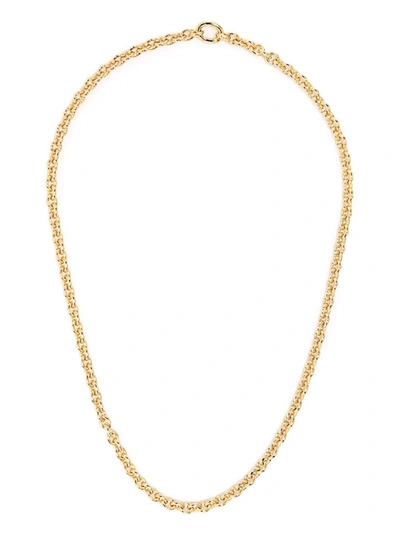 Shop Tom Wood Ada Slim Chain Necklace In Gold