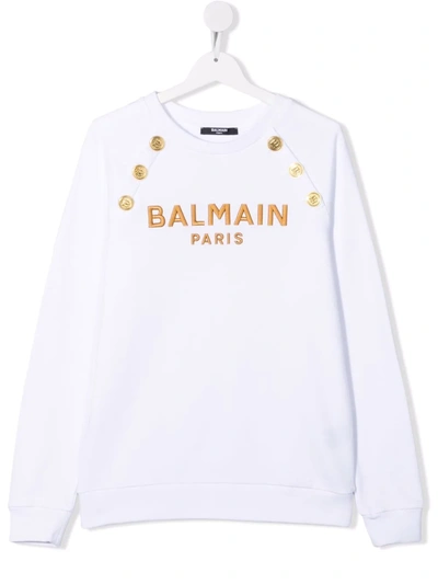 LOGO-EMBROIDERED SWEATSHIRT