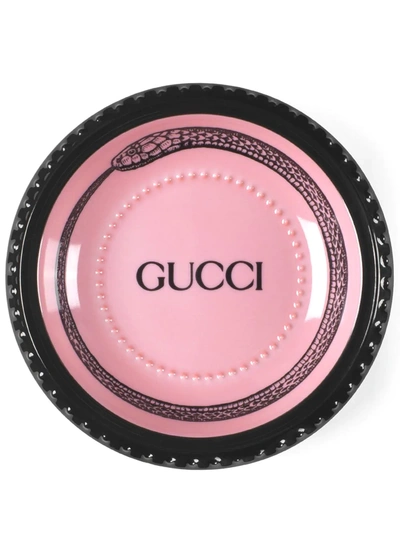 Shop Gucci Ouroboros Accessory Tray In Rosa