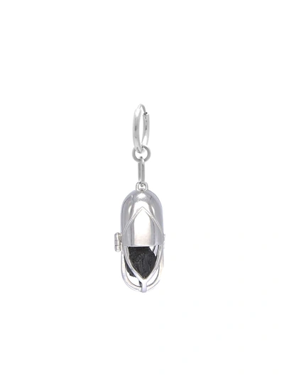 Shop Capsule Eleven Crystal Capsule Hoop Earring In Silber