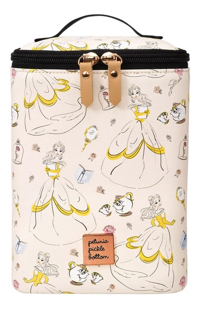Shop Petunia Pickle Bottom X Disney Beauty & The Beast Intermix Cool Pixel Water Resistant Packing Pod In Whimsical Belle