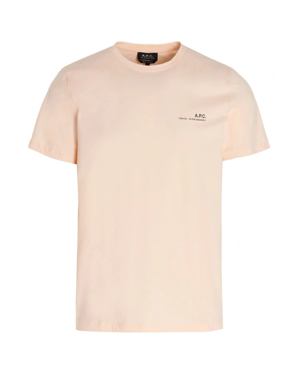 Shop Apc A.p.c. Item T-shirt In Pink