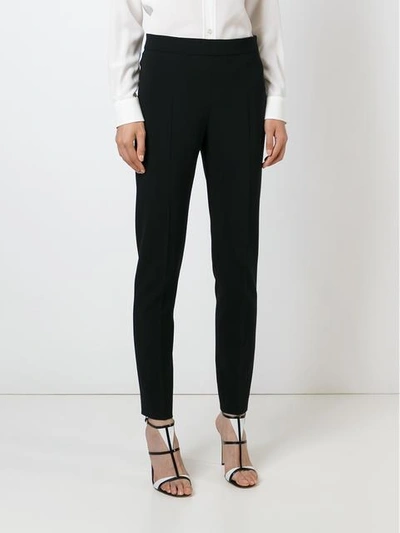Shop Moschino Slim Fit Trousers