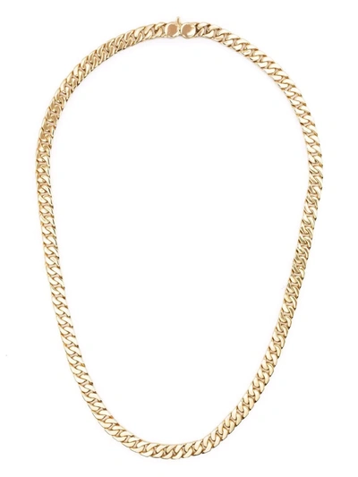 Shop Tom Wood Curb Chain 7 Necklace In Gold