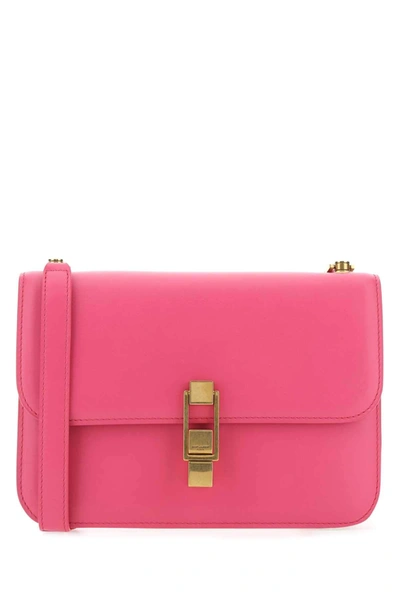 Shop Saint Laurent Le Carré Satchel Bag In Pink