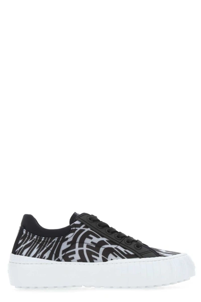 Shop Fendi Ff Vertigo Sneakers In Multi