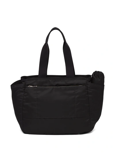 Shop Prada Re-nylon Baby Bag In Rosso