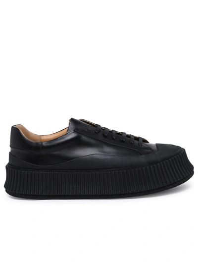 Shop Jil Sander Sneakers Nera In Black