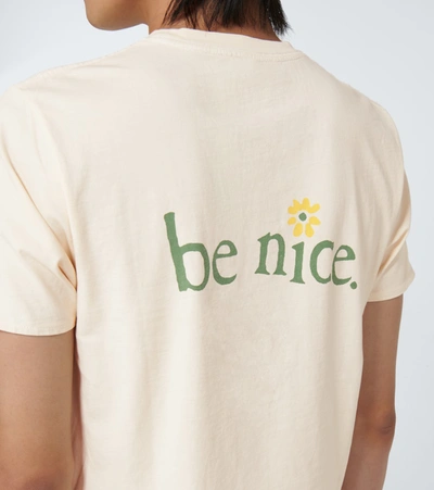 Shop Erl Venice Be Nice T-shirt In White