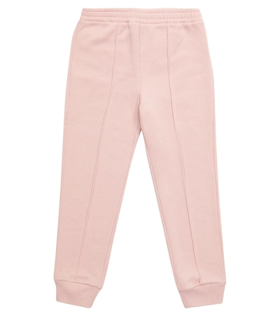 Shop Gucci Cotton Sweatpants In Pink