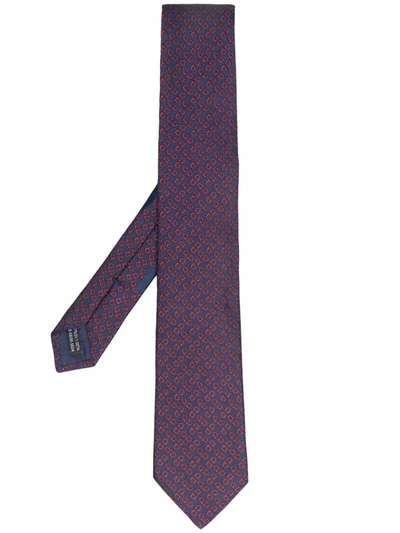 GANCINI 图案领带