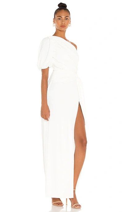 Shop Amanda Uprichard Bexley Maxi Dress In White