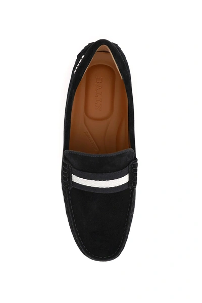 Shop Bally Pearce Driving Shoes In Black