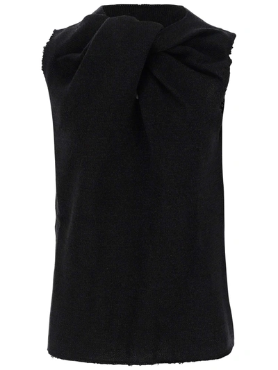 Shop Jil Sander Top In Nero