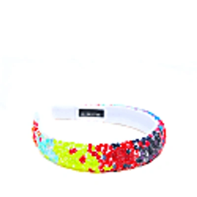 Simitri Gulaal Headband In Gulaal