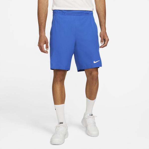 Nike Court Dri Fit Victory Men S 9 Tennis Shorts In Green Abyss White Modesens