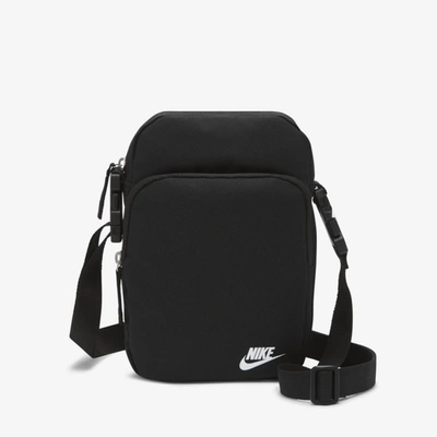 Shop Nike Unisex Heritage Crossbody Bag (4l) In Black