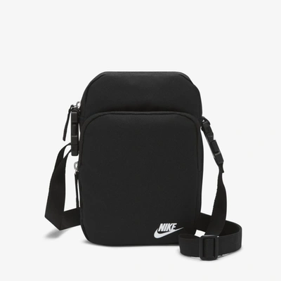 Nike Heritage Crossbody Shoulder Bag - Medium Ash/Medium Ash/Black - Focus