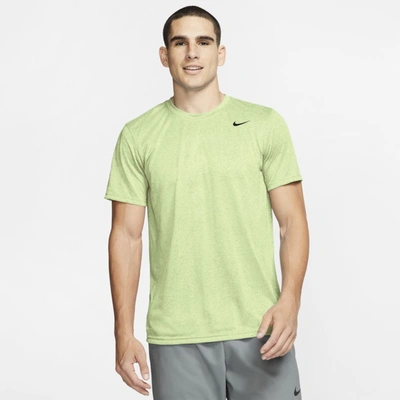 Shop Nike Dri-fit Legend Men's Training T-shirt In Lime Ice,black