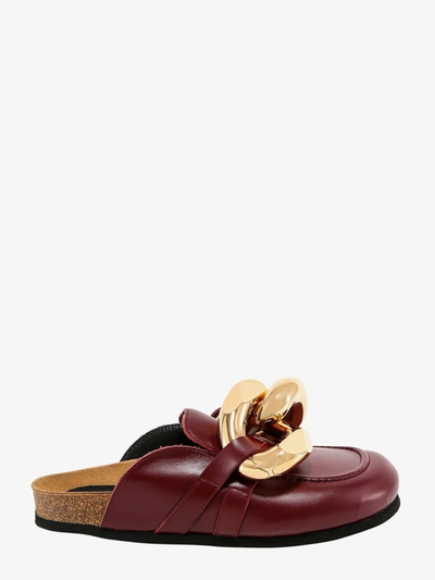 Jw Anderson J.w. Anderson Chain Mules In Brown