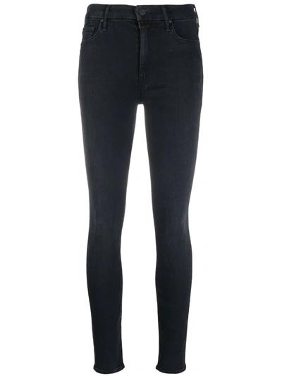 Mother The Looker Skinny Jeans In Not Guilty In Black | ModeSens
