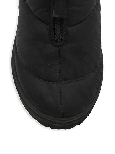 Shop Gia Borghini Women's Short Puffy Boots In Black