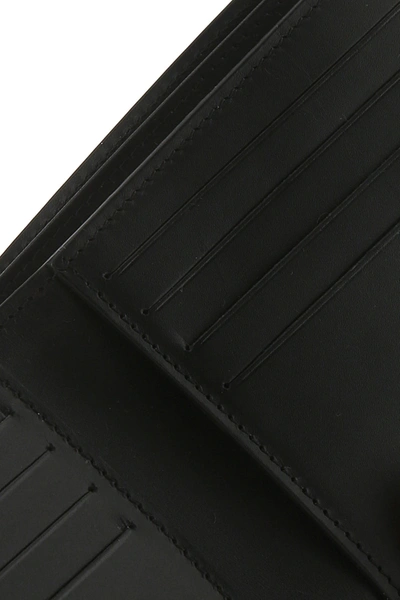 Shop Maison Margiela Black Leather Wallet Nd  Uomo Tu