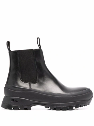 Shop Jil Sander Ankle Boot - Vit.boston 999 In Black