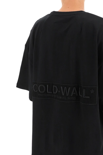 Shop A-cold-wall* Heightfield T-shirt In Black