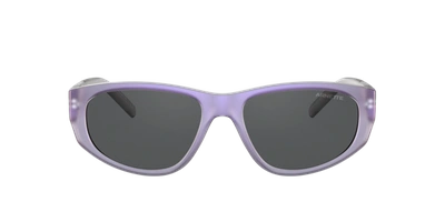 Shop Arnette Unisex Sunglass An4269 Daemon In Dark Grey