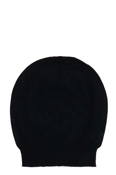 Shop Rick Owens Hat Hats In Black Cashmere