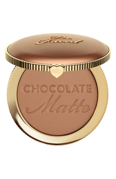 Shop Too Faced Chocolate Soleil Matte Bronzer, 0.28 oz