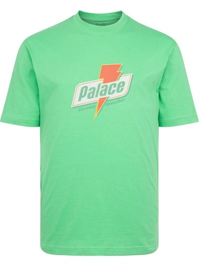 Shop Palace Sugar Crew-neck T-shirt In Green