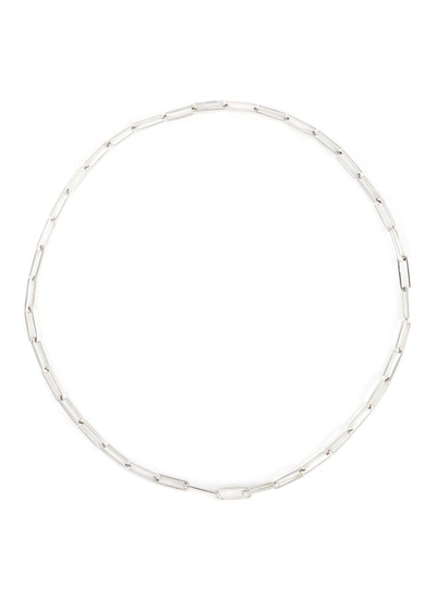 Shop Missoma Chain Link Necklace In Metallic