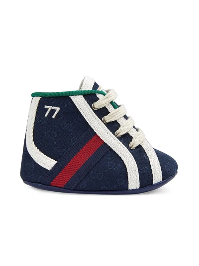 Shop Gucci Tennis 1977 Sneakers In Blue