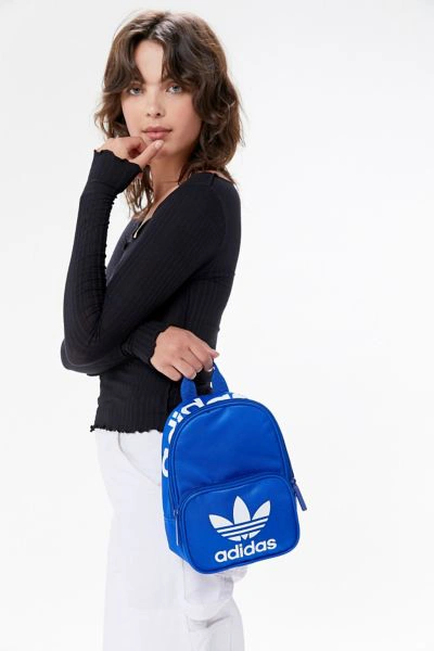Shop Adidas Originals Originals Santiago Mini Backpack In Blue