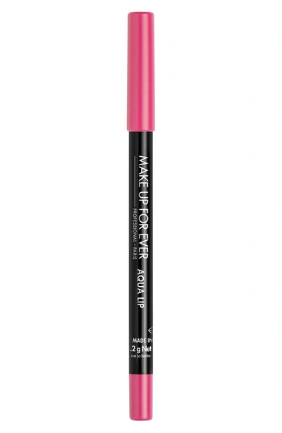 Shop Make Up For Ever Aqua Lip Waterproof Lip Liner Pencil In 16c-fuschia