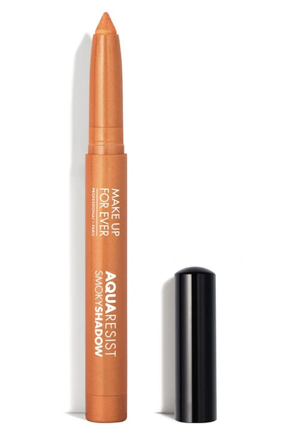 Shop Make Up For Ever Aqua Resist Smoky Eyeshadow Stick In 16-copper