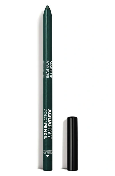Make Up For Ever Aqua Resist Color Pencil Eyeliner 06 Forest .042 oz / 0.5 G In 6-forest