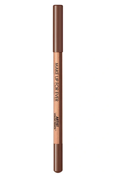 Shop Make Up For Ever Artist Color Eye, Lip & Brow Pencil In 608-brown