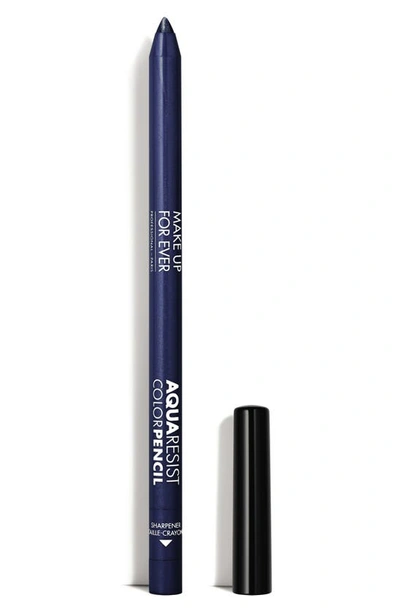 Shop Make Up For Ever Aqua Resist Color Eyeliner Pencil In 8-deep Sea