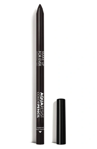 Make Up For Ever Aqua Resist Color Pencil Eyeliner 03 Iron .042 oz / 0.5 G In 3-iron