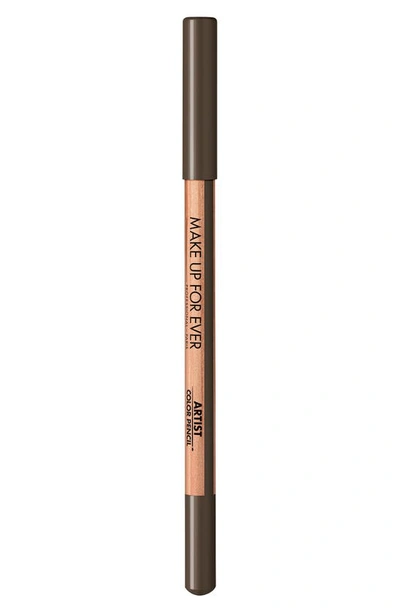 Shop Make Up For Ever Artist Color Eye, Lip & Brow Pencil In 612-dark Brown