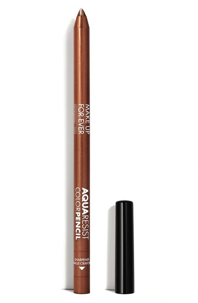 Shop Make Up For Ever Aqua Resist Color Eyeliner Pencil In 10-sienna