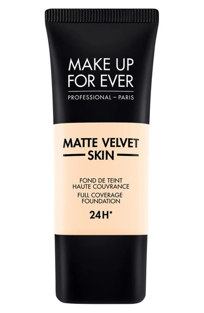 Shop Make Up For Ever Matte Velvet Skin Full Coverage Foundation In Y205-alabaster